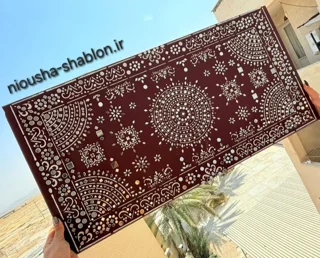 شابلون استنسیل طرح دایره ایی